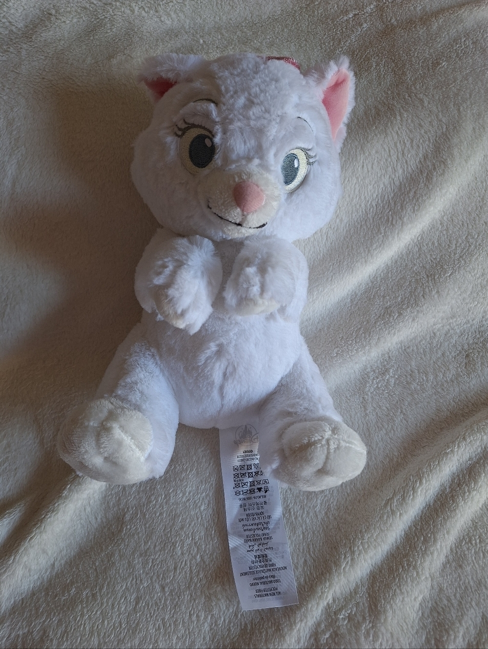Disney Store Marie Aristocats Plush 12" - Disney Babies Collection 🎀